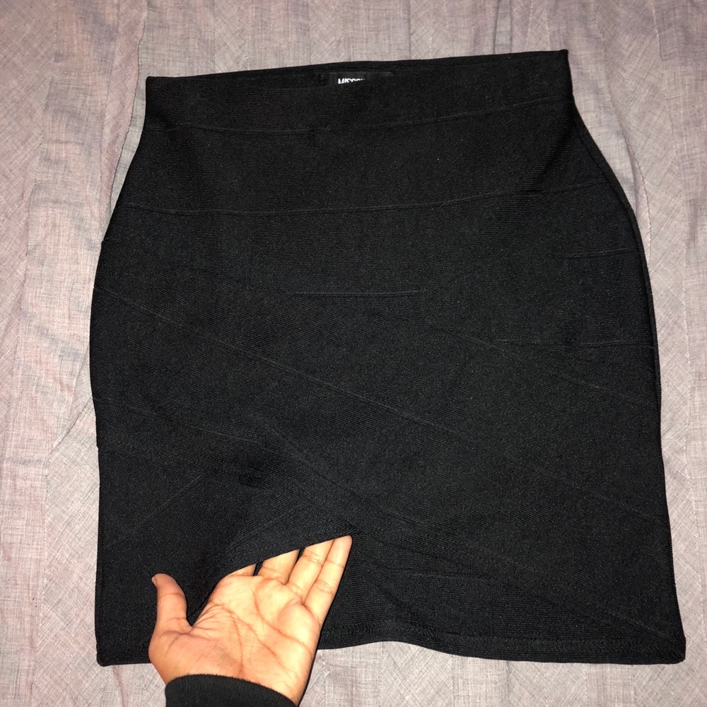Like New Missguided Asymmetrical Hem Mini Skirt SM